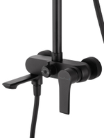 Душевая система WONZON & WOGHAND BRILLIANT, Черный матовый (WW-88047079-MB)