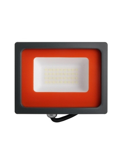 Прожектор светодиодный PFL-SC 30Вт 6500К IP65 190-260В ДО закален. матов. стекло JazzWay 5001404