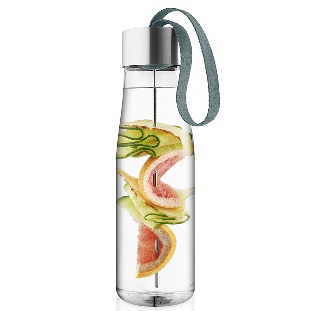 Бутылка myflavour, 750 мл, бирюзово-синяя