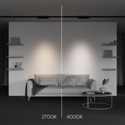 Трековый трехфазный светодиодный светильник Maytoni Trinity   TR195-3-10W4K-M-B