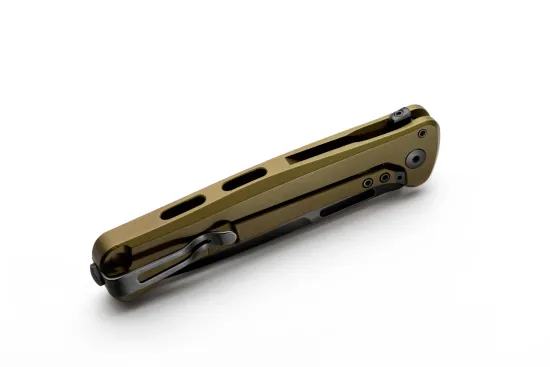 Нож складной Lion Steel Skinny Aluminium Green Black - сталь MagnaCut, рукоять алюминий