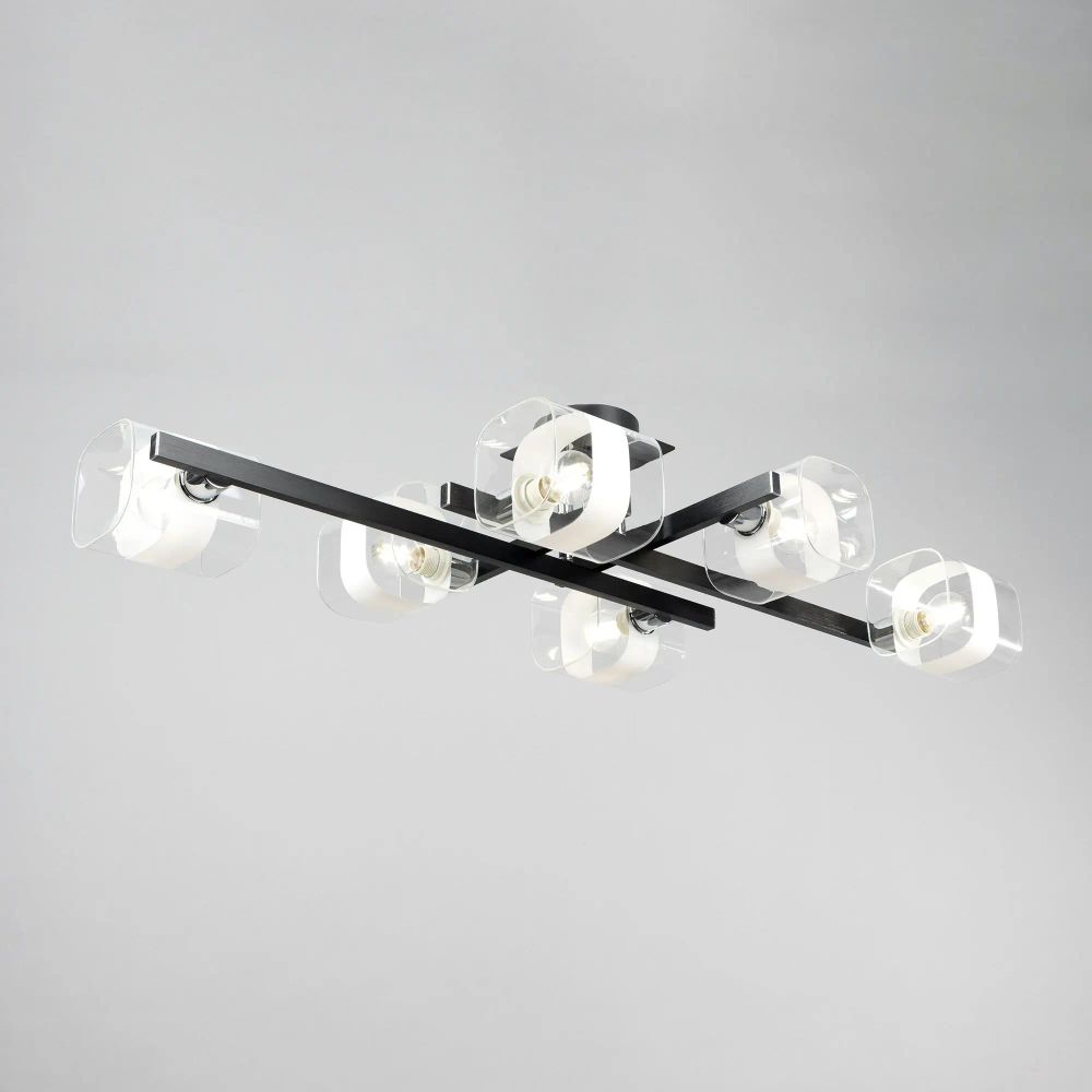 Citilux Вирта CL139262 Люстра потолочная Чёрная