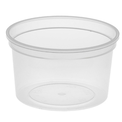 Контейнер круглый 250 мл (Н-56, D-96) Перинт (700 шт.) б/к