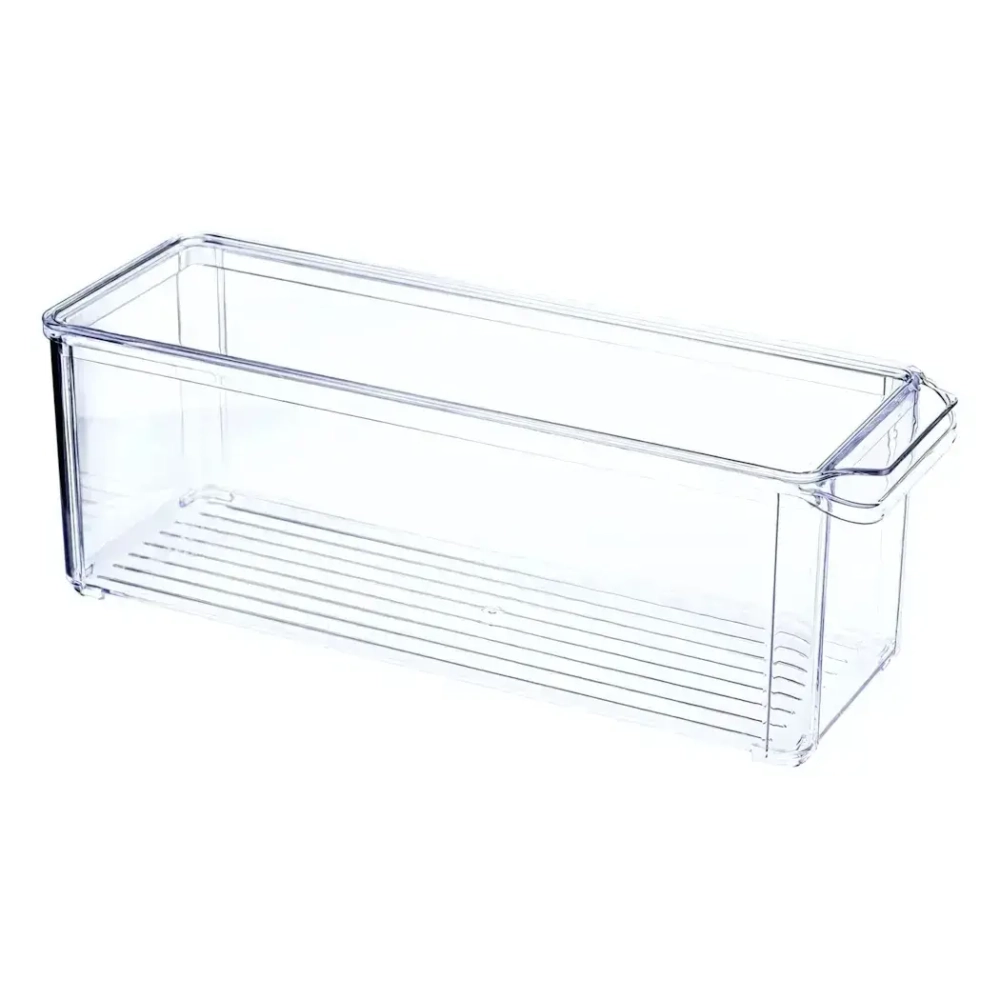 Органайзер для холодильника 10х10см с крышкой прозрачный