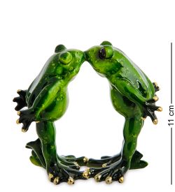 GAEM Art MN- 89 Фигурка «Пара лягушек - нежный поцелуй»
