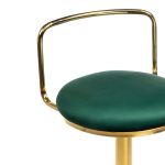Барный стул Woodville Lusia green, gold
