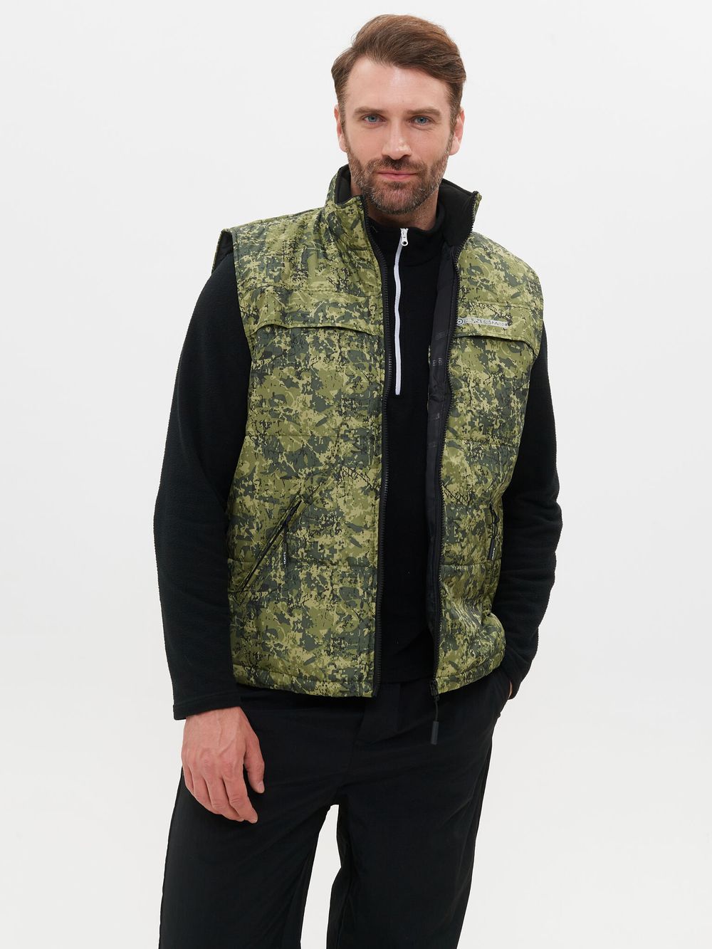 Жилет демисезонный Беркут ткань Дюспо цвет Grass