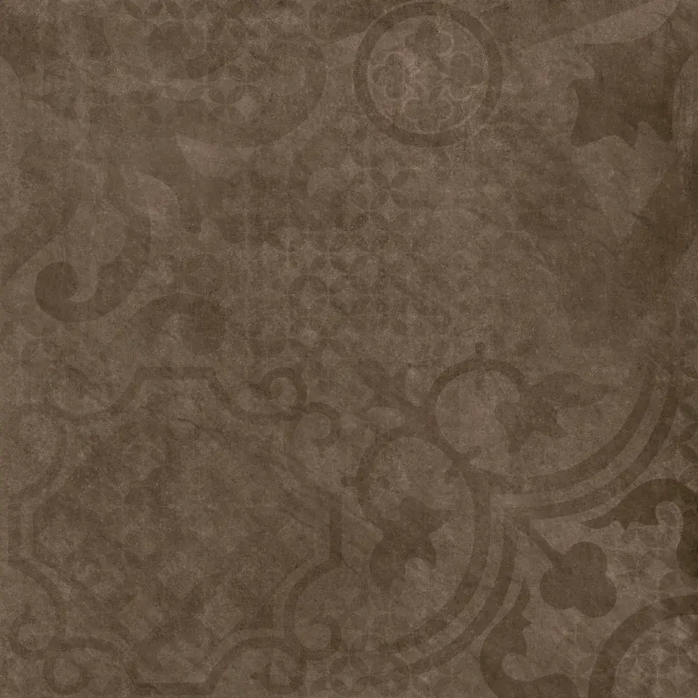 Керамогранит Alma Ceramica GFU04RIC24R Ricci 60x60 коричневый сахарный с узорами