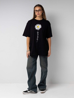 Футболка оверсайз с принтом длинная21