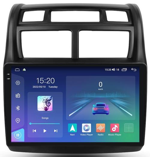Магнитола для KIA Sportage 2 2005-2010 - Parafar PF536U2K на Android 13, Быстрая, QLED+2K, CarPlay, 4G SIM-слот