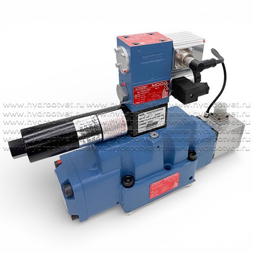 D684-Z4854 P03HXUU6SEY2-X - Пропорциональный клапан Moog (восстановленный)