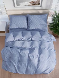 Постельное белье перкаль Сказка "Балатон" евро Наволочка 50х70 см 2 шт Простынь 240x215 см Пододеяльник 200x215 см