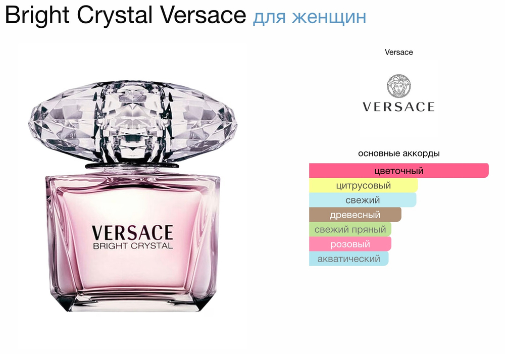 Versace - Bright Crystal (женские)