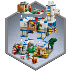 Конструктор LEGO Minecraft -  Деревня лам 21188