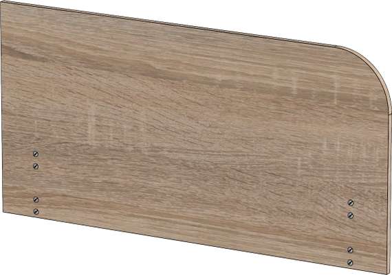 Экран Стандарт- дуб сонома