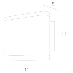 Уличный настенный светильник Arte Lamp