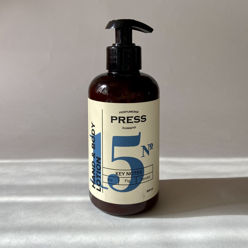 Увлажняющий лосьон для рук и тела № 15 Iris, Fig, Sandal 50мл PRESS PGPR15M4