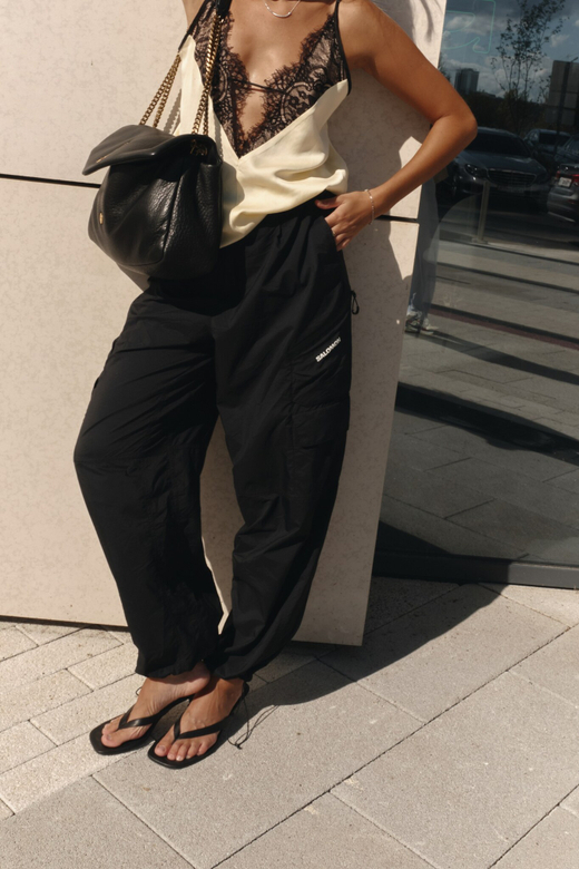 Топ кружево V вырез lime