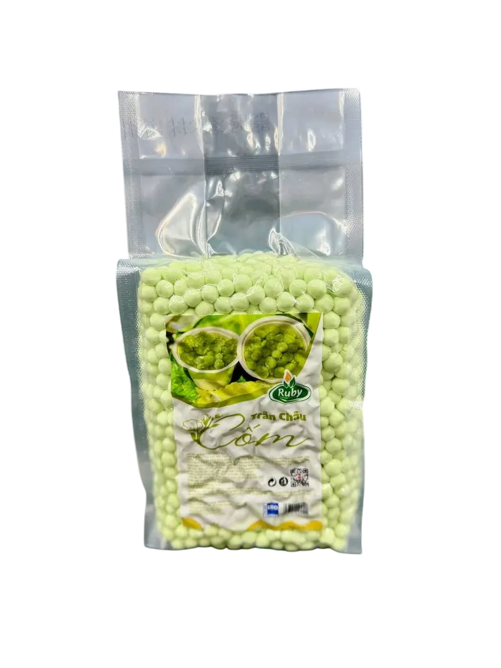 Тапиока шарики для Бабл ти , вкус зеленый рис джусболы