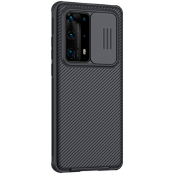 Чехол с защитной шторкой для камеры на Huawei P40 Pro+ от Nillkin серии CamShield Pro Case