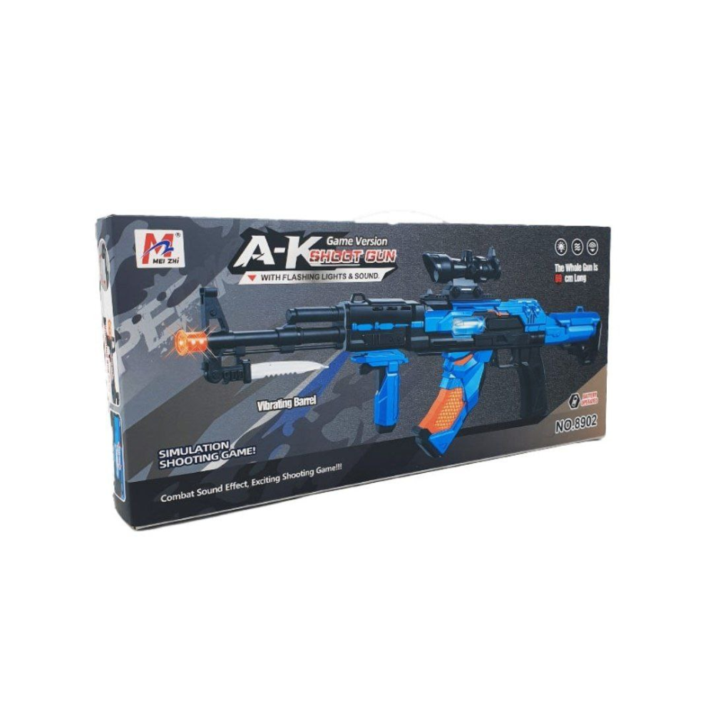 Игрушка для мальчика Автомат A-K shoot gun №8902