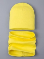 Шапка детская осенняя и снуд