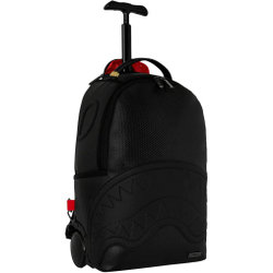 SPRAYGROUND Artificial Leather Trolley Bag 20 Inch Unisex Black