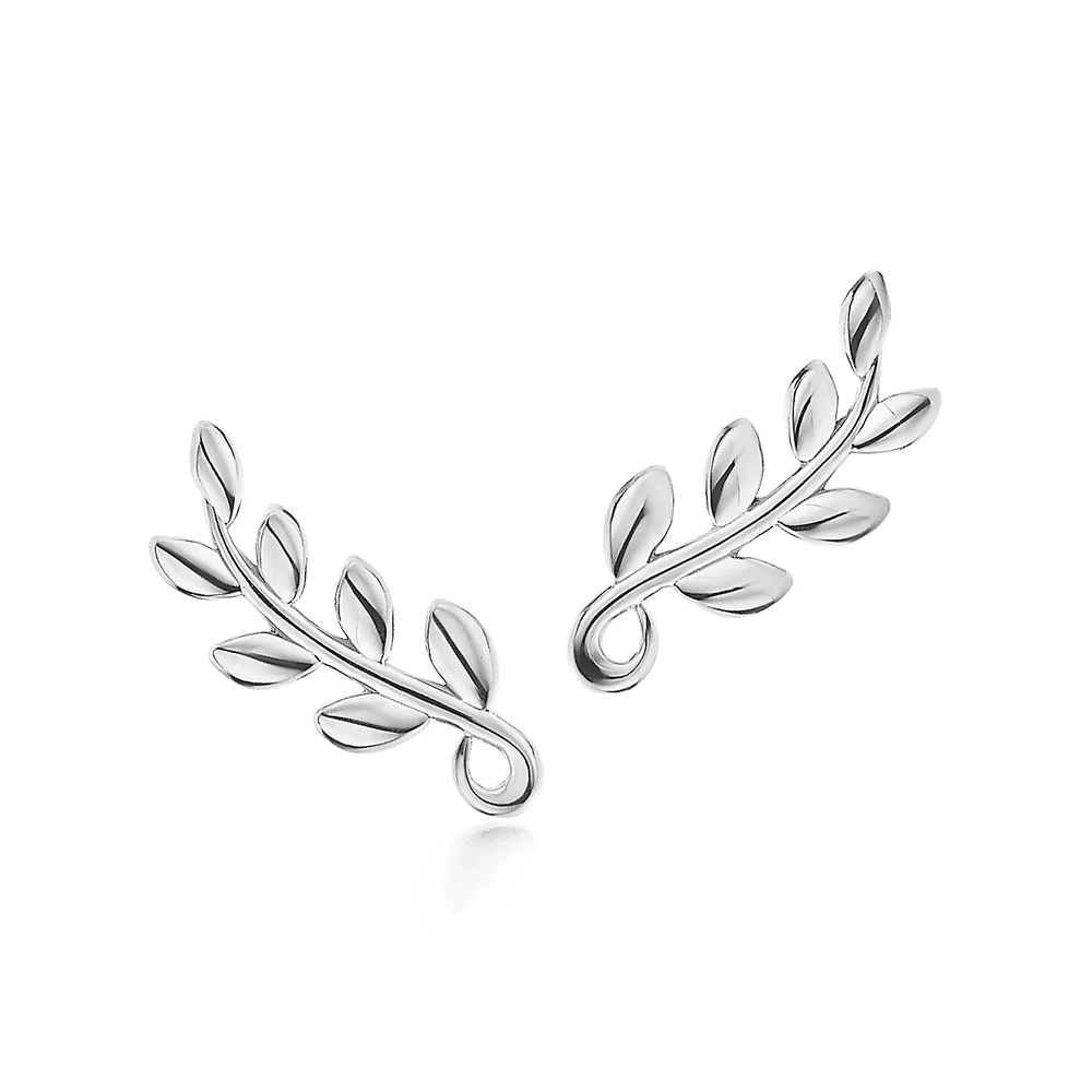 Серьги из серебра 925 ,Tiffany💠Оливковая ветвь. В наличии.