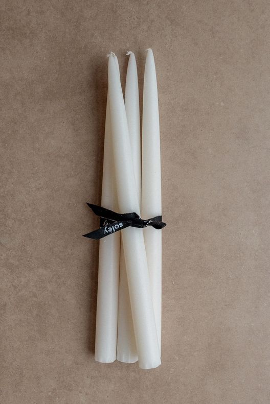 Набор столовых свечей, 4 шт / Soley