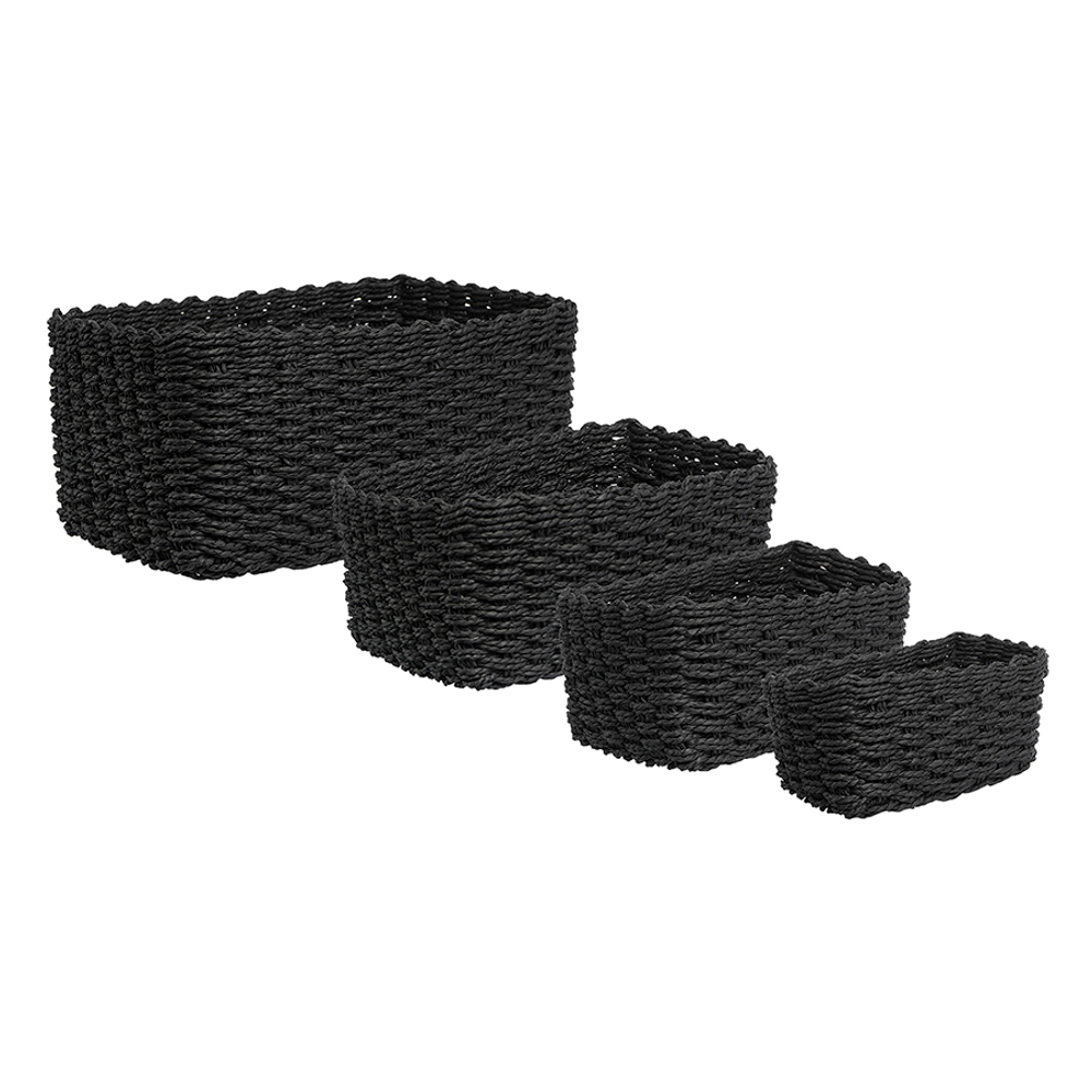 Корзина для хранения hagen, 22х14х9 см, черная