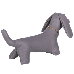 Сувенир Стоппер Такса Джулия Серый