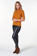 Легинсы с кожей ВЛ-20002 (Акция)