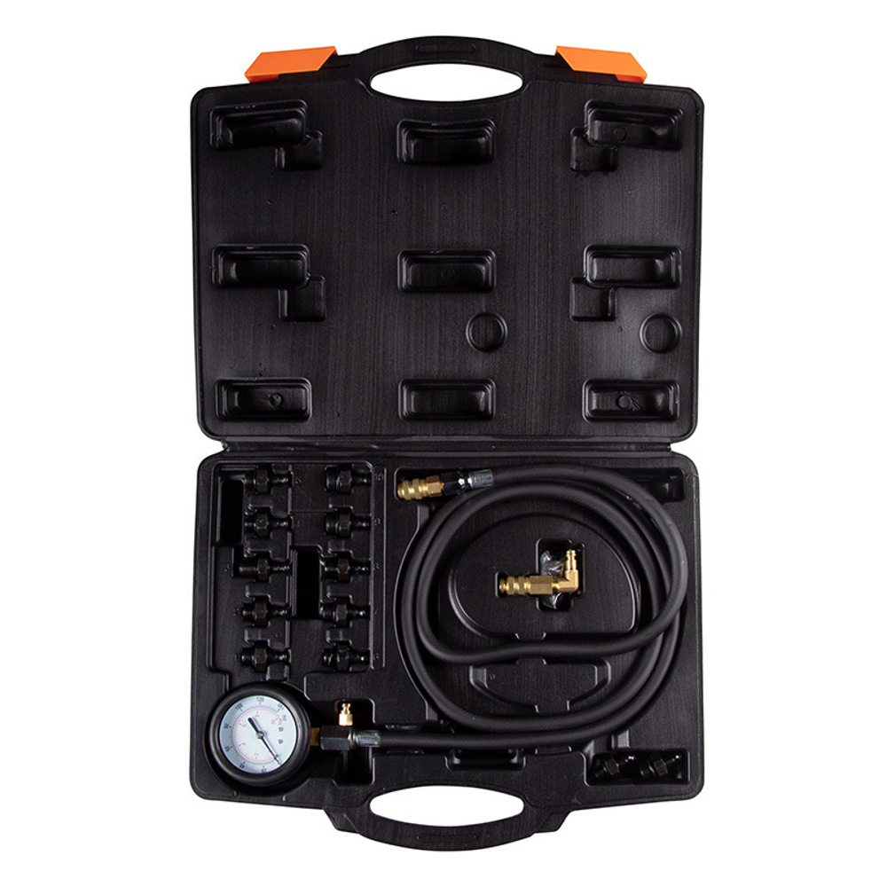 AFFIX (AF12020010C) Манометр для измерения давления масла, 0-10 бар, комплект адаптеров