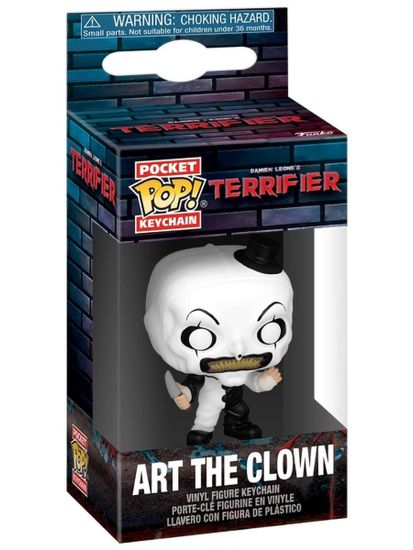 Брелок Funko Pocket POP! Terrifier Art The Clown 88360 / Брелок Фанко по мотивам фильма "Ужасающий", Клоун Арт