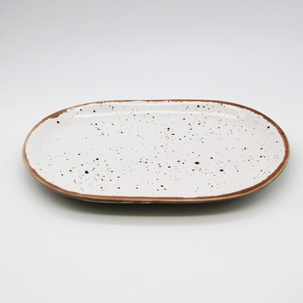 Блюдо овальное 30*22*2.5 см PUNTO BIANCA