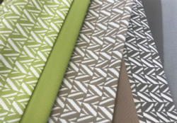 Уличная ткань Sun geometry cappuccino (Сан геометри капучино)