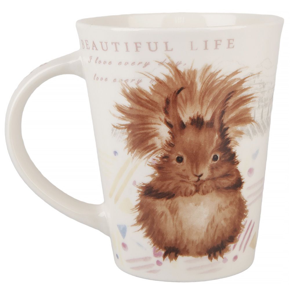 Кружка "Белочка" v=350 мл (min12) (транспортная упаковка)