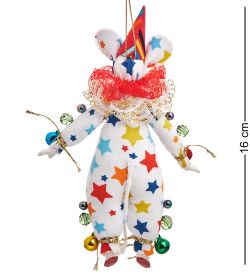 РусКукла RK-789/2 Кукла подвесная «Мальчик-Мышонок в колпачке»