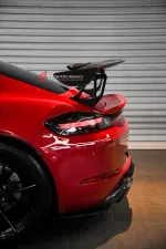 Карбоновый спойлер в стиле GT4 для Porsche Cayman/Boxster 718 982 Порше