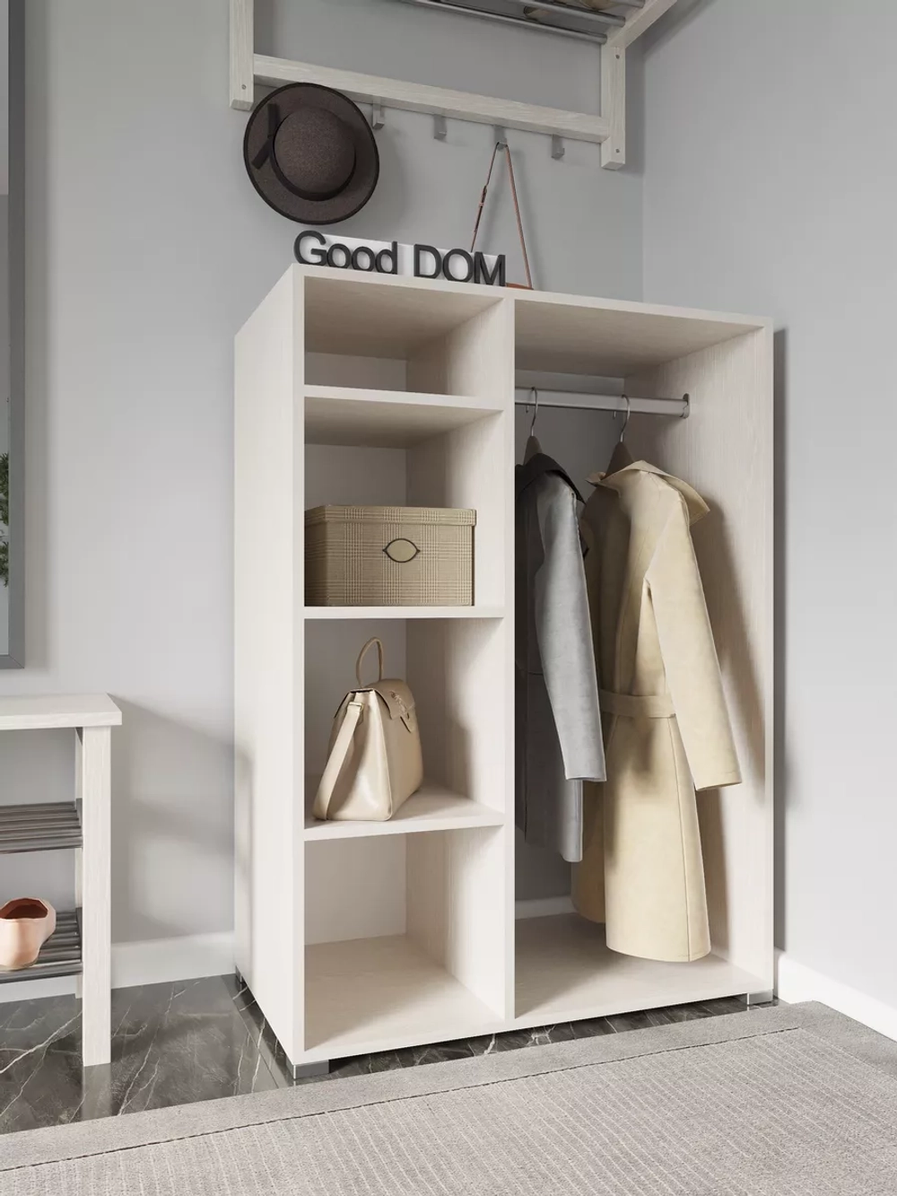 Шкаф мини для одежды