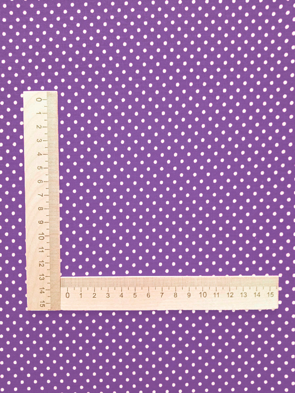 Ткань бязь плательная, рис. "Горох 2 мм", ширина 150 см, арт. 117