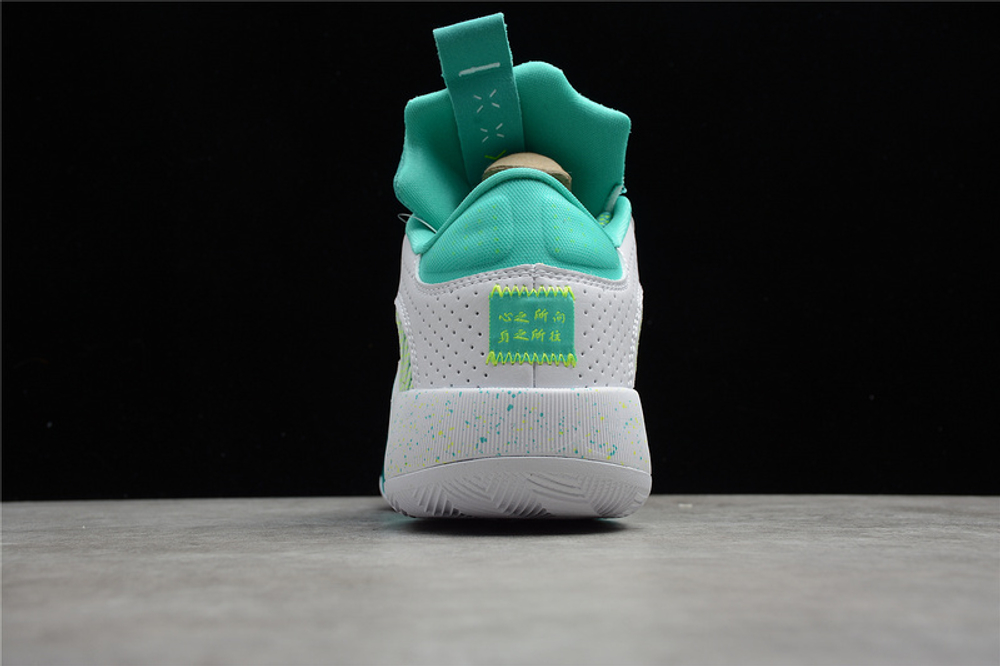 GUO AILUN X AIR JORDAN 35 LOW PF JADE WHITE/WHITE/GREEN