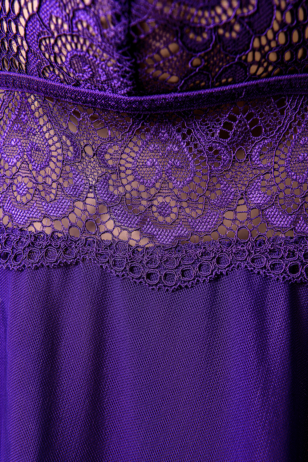 Комбинация и стринги Candy Girl Nevaeh фиолетовые OS