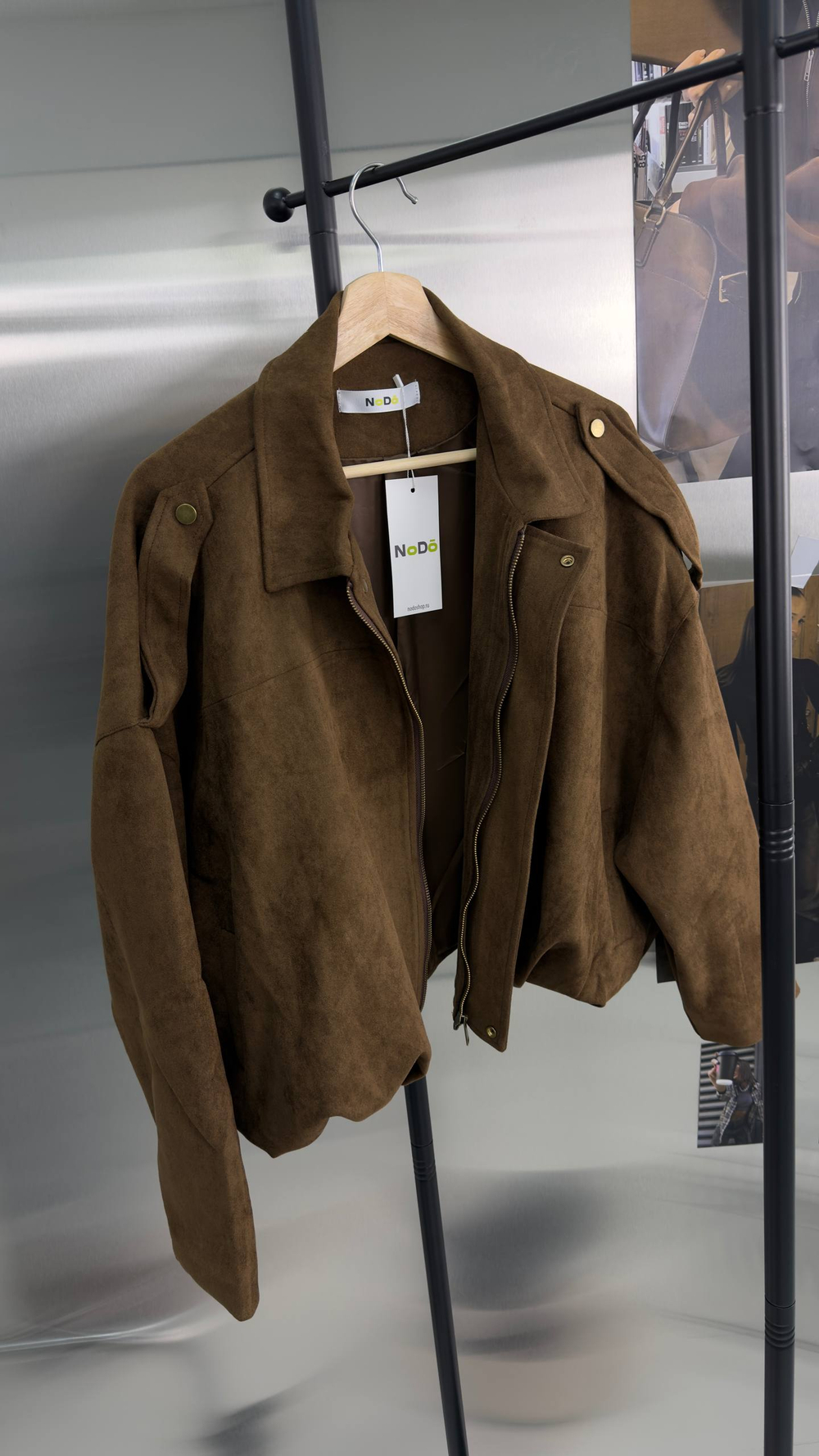 Куртка женская арт. 800 цвет "коричневый"