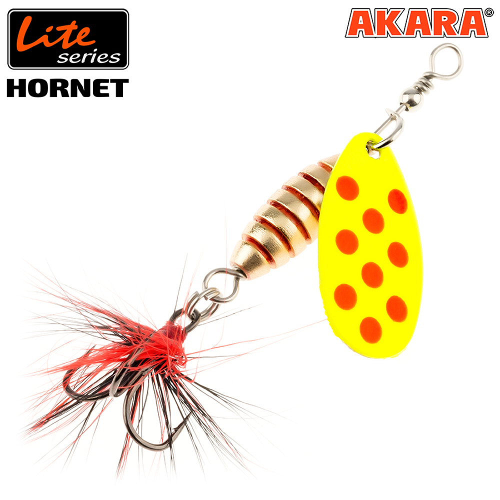 Блесна вращающаяся Akara Lite Series Hornet 2 5,5 гр. 1/5 oz. A37