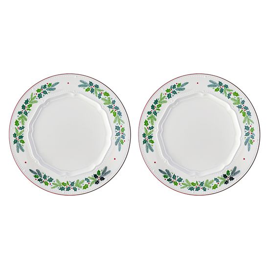 Набор из двух тарелок nordic winter из коллекции new year essential, D27 см