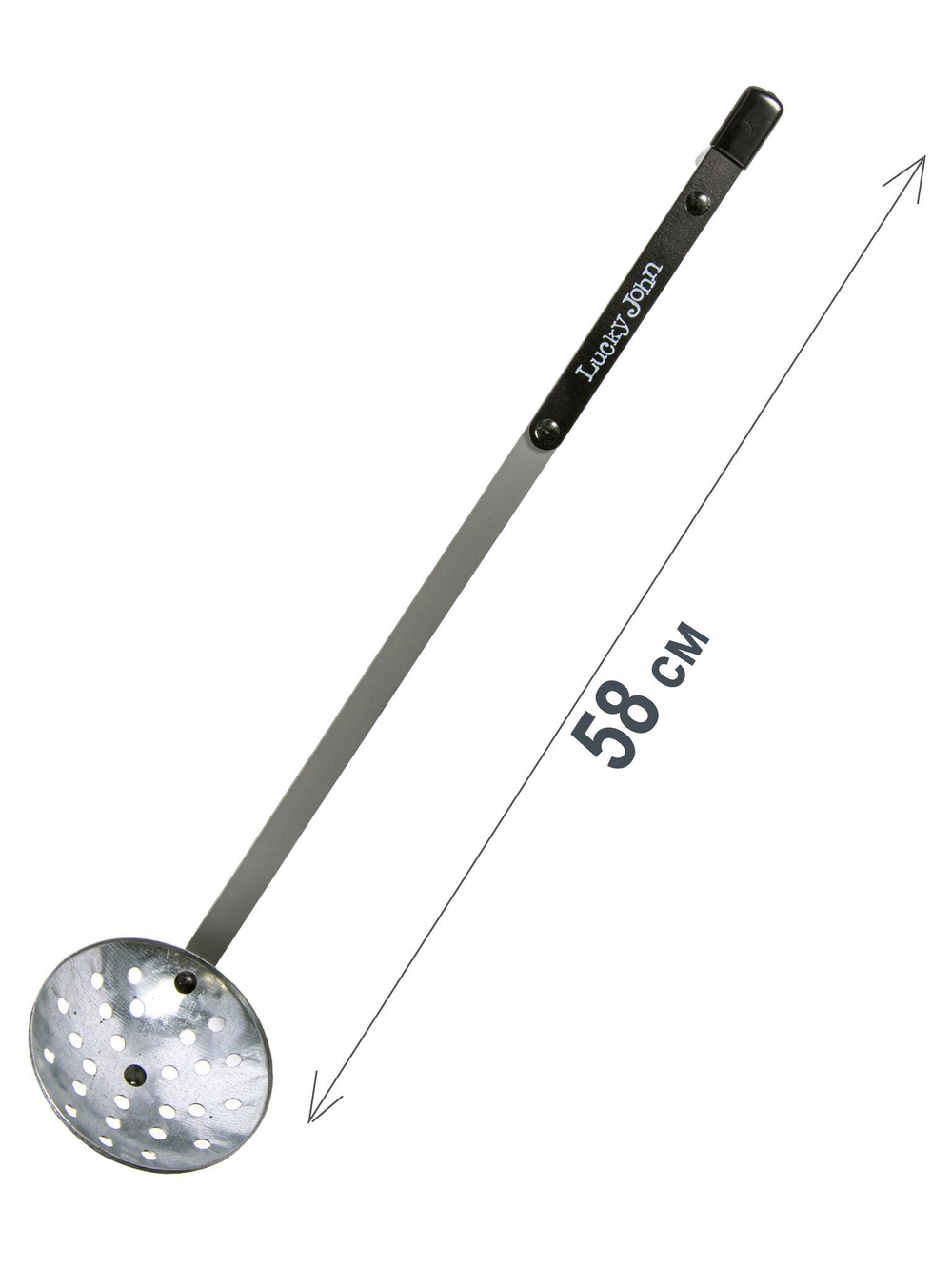 Черпак рыболовный Lucky John с мини-пешнёй 51см