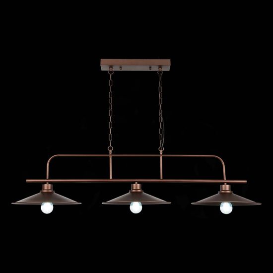 SL265.403.03 Люстра подвесная ST-Luce Кофейный/Кофейный E27 3*60W SСARNO