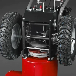 Caiman Valto 24S RED бензиновый снегоуборщик 6.9 л.с. ковш 61 см, выброс 15 м, 6 вперед/2 назад 7500020302