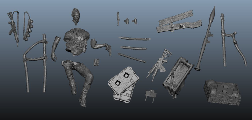 Фигурка SP-COD John "Soap" MacTavish Call of Duty